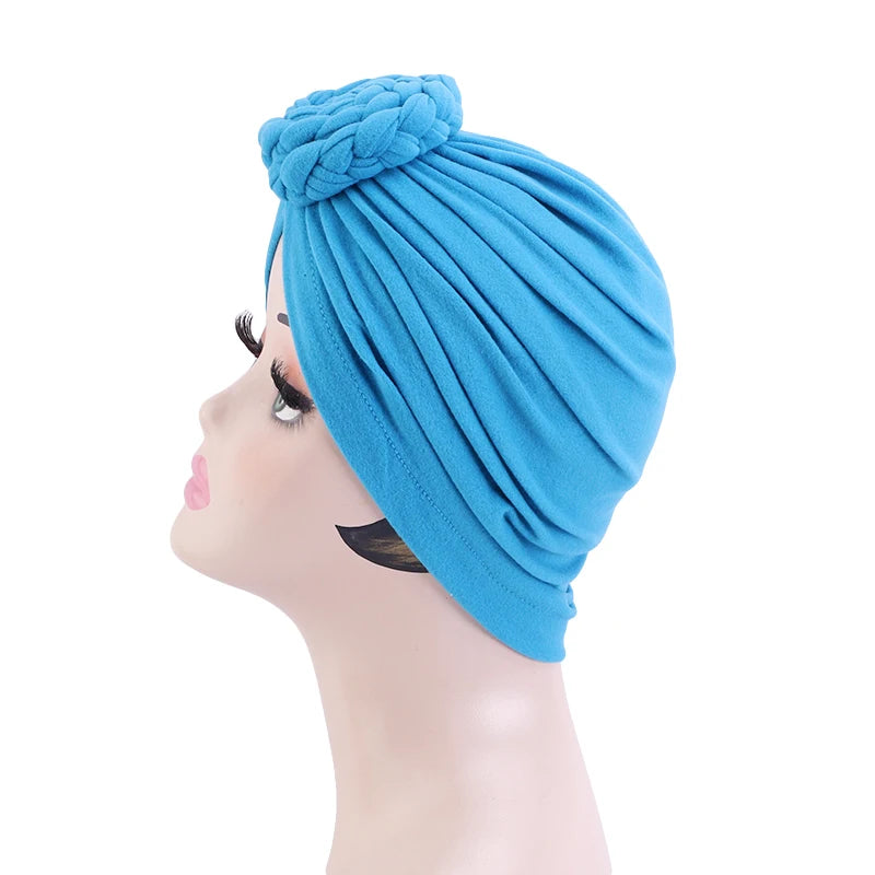 Turbante Elegante Africano em Algodão – Estilo & Conforto para o Dia a Dia