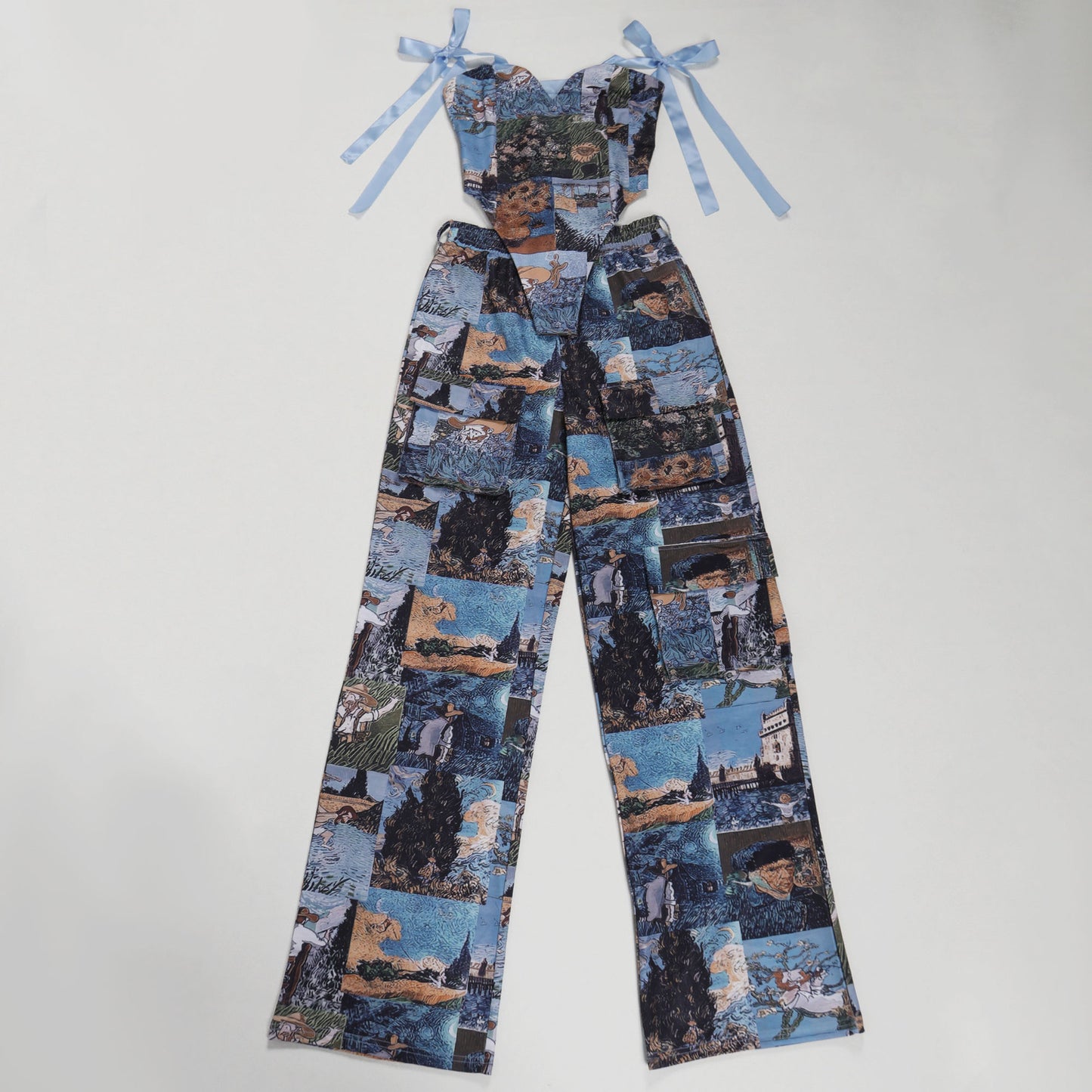 Conjunto Arte Urbana – Top com Costas Abertas