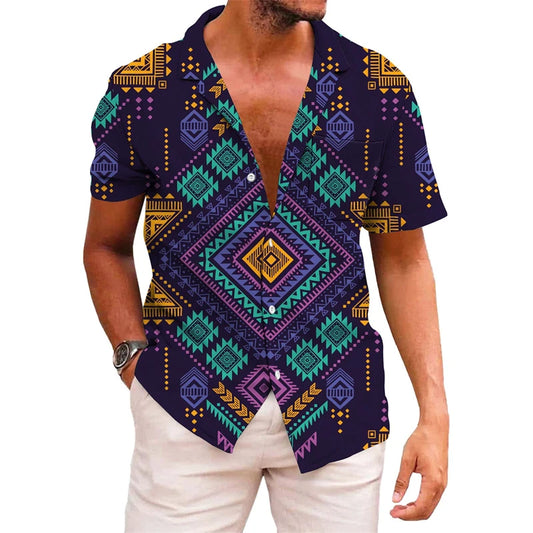 Camisola Tribal Semba – Estilo Africano Descontraído