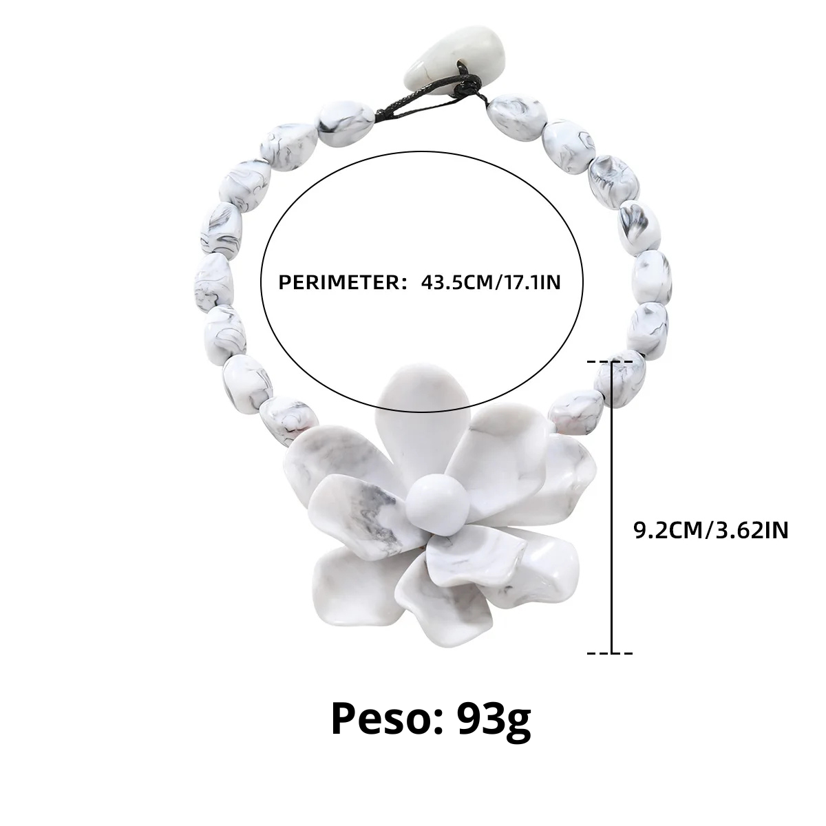 Colar Mwezi – Flores da Savana