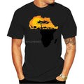 African Royalty Sweatshirt – Lion &amp; Map in Streetwear Style