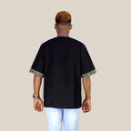 T-shirt Dashikiage Unissexo – Estilo Africano com Bordado Exclusivo