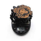 Colar Afro com Contas de Madeira e Pingente do Mapa de África – Estilo e Identidade