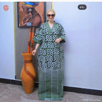 Vestido ZURI Plus – Tradição Africana em Forma de Elegância