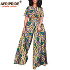 Conjunto Afripride Raízes – Blusa Curta Estampada & Calças Ankara