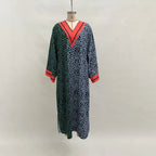 Vestido Maxi Africano Elegante – Vestido Casual Feminino para Primavera e Verão