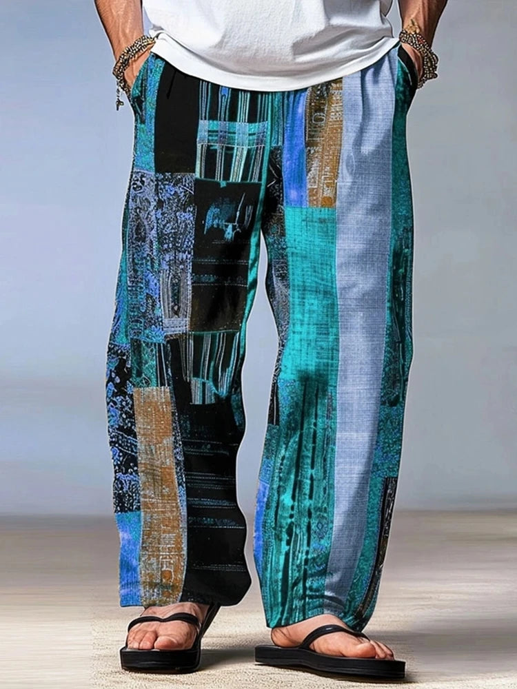Calças Étnicas de Verão – Conforto e Estilo Tribal