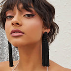 Brincos "Encanto Tribal" – Artesanais com Franjas | Estilo Boémio e Sofisticação Étnica