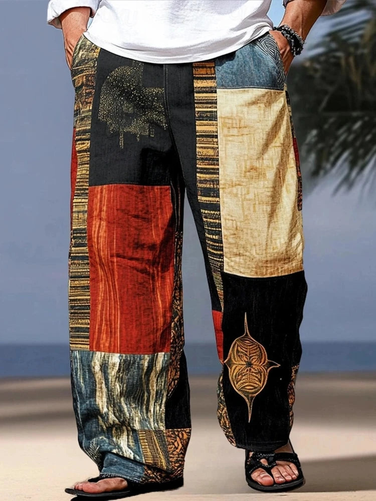 Calças Étnicas de Verão – Conforto e Estilo Tribal