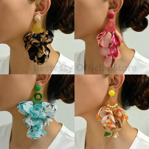 Brincos Boho Luxo – Elegância Exagerada, Estilo Inesquecível