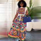 N'Goma Set – African Elegance in 2 Pieces 