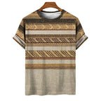 T-shirt Tribal Urbano – Estilo Oversized com Raízes Africanas