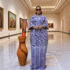 Vestido ZURI Plus – Tradição Africana em Forma de Elegância