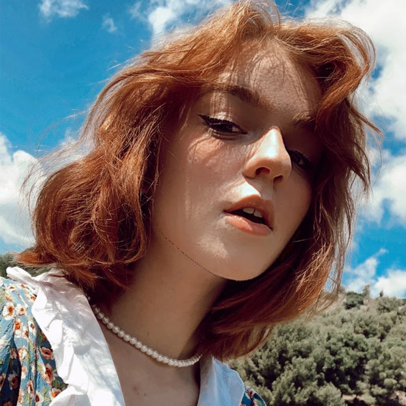 Aihua – Colar Choker de Pérolas Elegantes