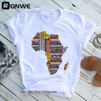 T-shirt “Raízes Africanas” – Mapa Estético Oversized