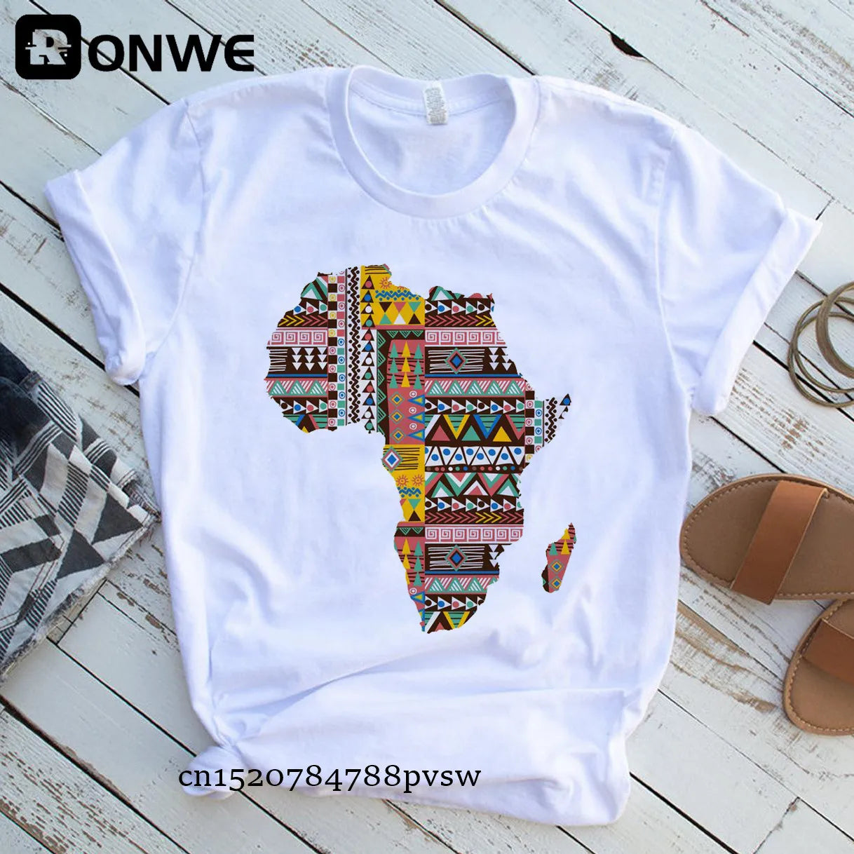 T-shirt “Raízes Africanas” – Mapa Estético Oversized
