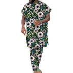 Conjunto Real Djembe – Elegância Africana para Festas e Cerimónias