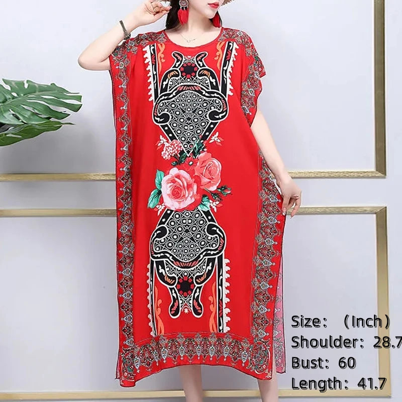Vestido Boho Estampas africana