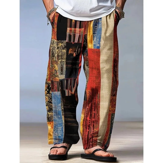 Calças Étnicas de Verão – Conforto e Estilo Tribal