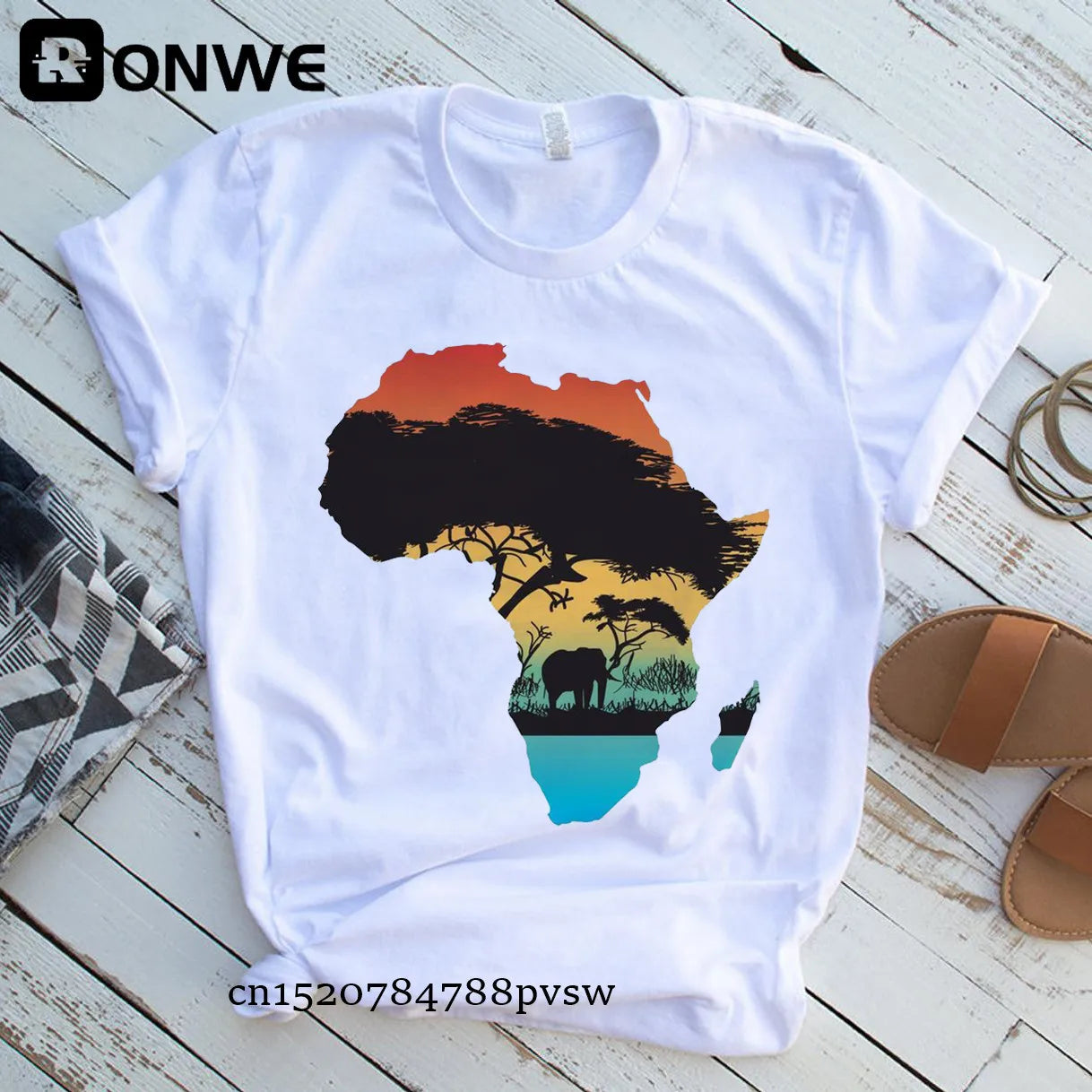 T-shirt “Raízes Africanas” – Mapa Estético Oversized