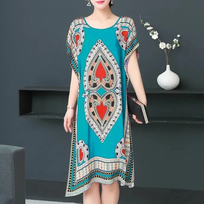 Vestido Boho Estampas africana