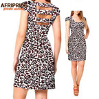 Vestido Mini Luxo Africano – Estilo Dashiki