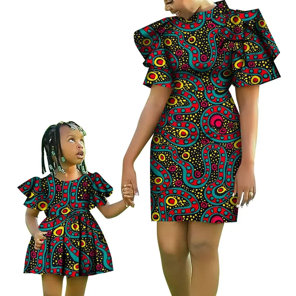 Vestido África em Harmonia – Mãe & Filha com Estilo
