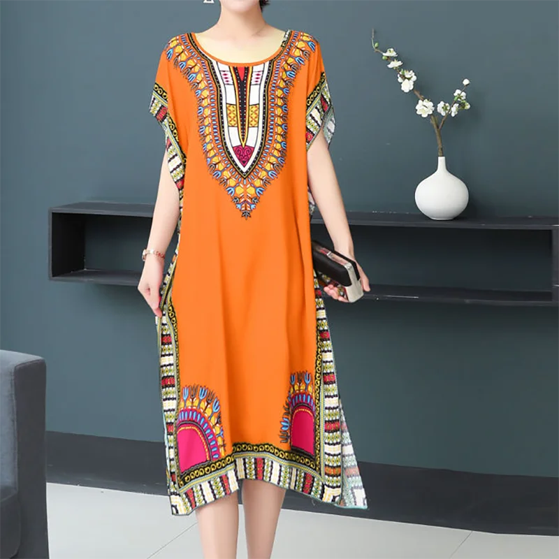 Vestido Boho Estampas africana