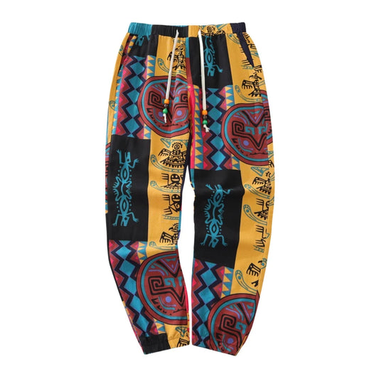 Calças Tribais Boho Masculinas – Frescura, Estilo e Liberdade no Seu Dia a Dia