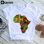 T-shirt “Raízes Africanas” – Mapa Estético Oversized