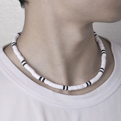 Colar Masculino Tribal com Contas de Madeira – Estilo Africano Vintage Artesanal