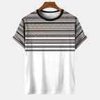 T-shirt Tribal Urbano – Estilo Oversized com Raízes Africanas