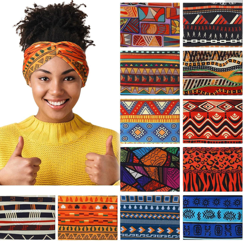 Zen Tribal Headband – African Style with Total Comfort