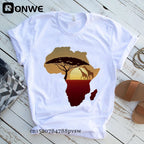 T-shirt “Raízes Africanas” – Mapa Estético Oversized