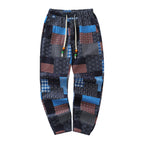 Calças Étnicas Paisley – Conforto em Algodão & Linho