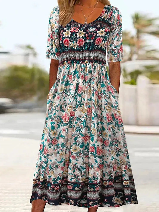 Vestido Aurora Africana