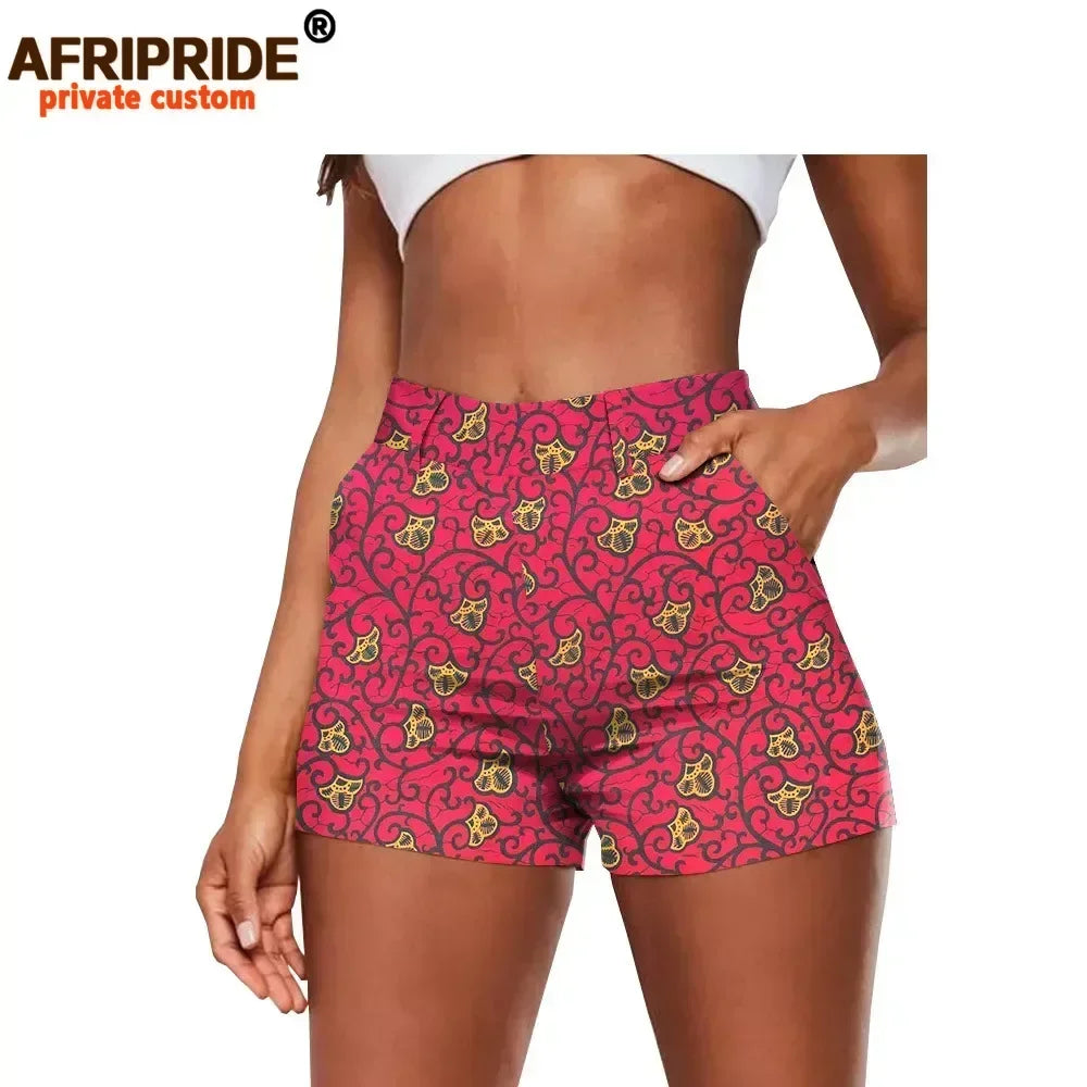 Calções Africanos Ankara – Estilo & Conforto de Verão
