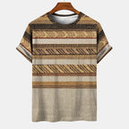 T-shirt Tribal Urbano – Estilo Oversized com Raízes Africanas