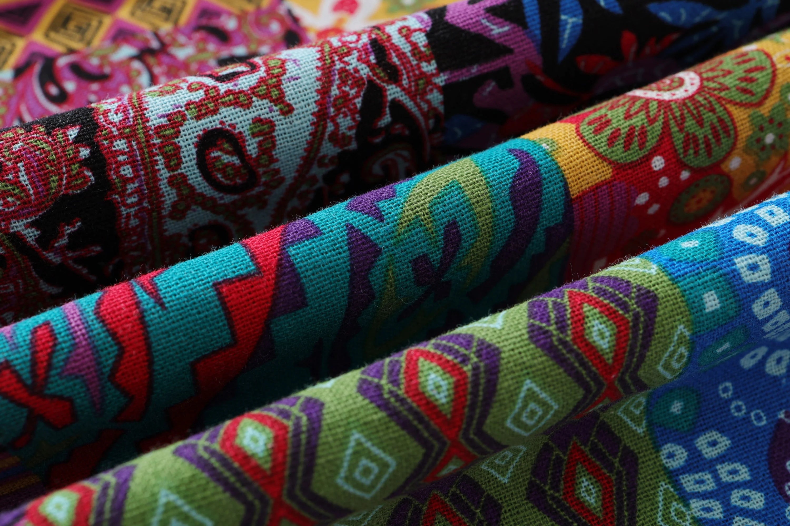 Calças Étnicas Paisley – Conforto em Algodão & Linho