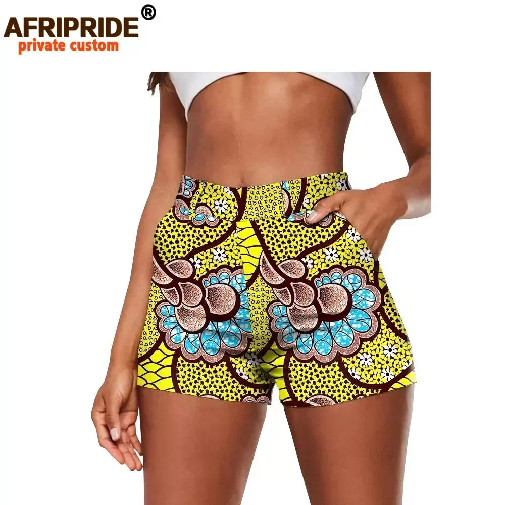 Calções Africanos Ankara – Estilo & Conforto de Verão