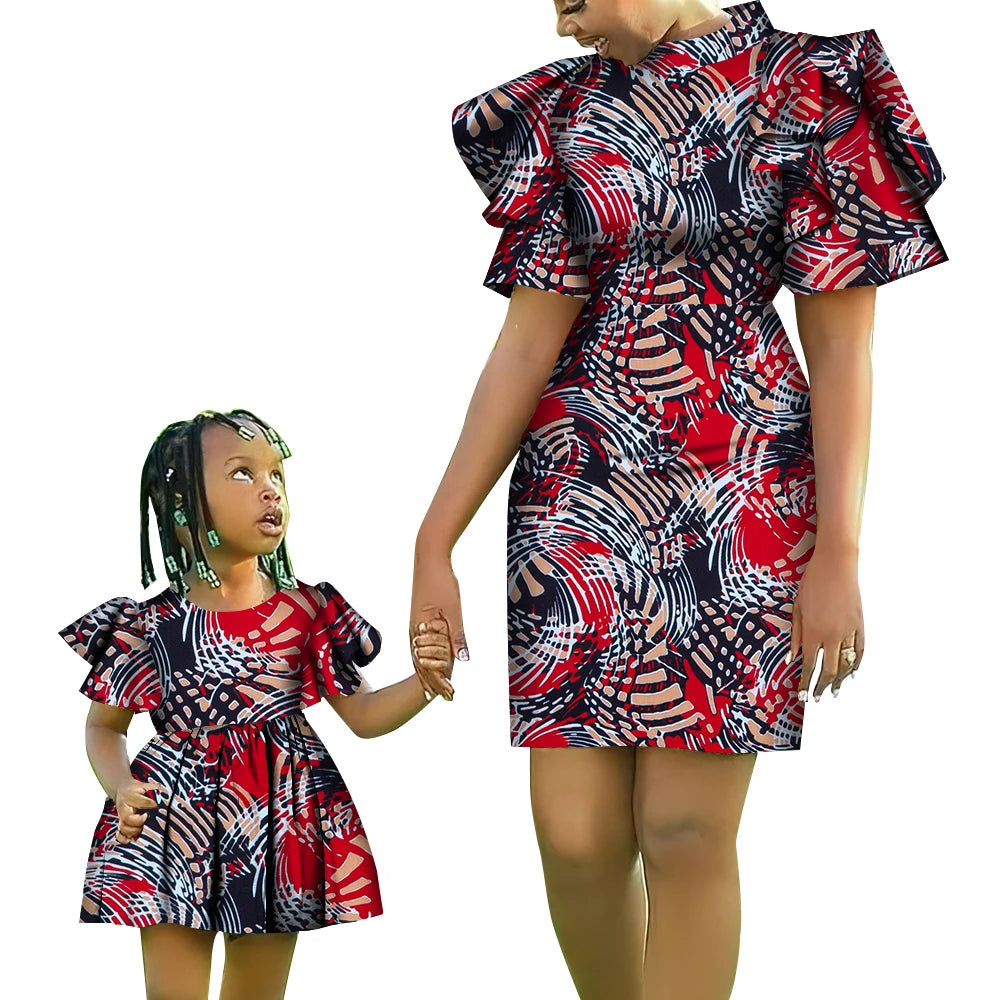 Vestido África em Harmonia – Mãe & Filha com Estilo