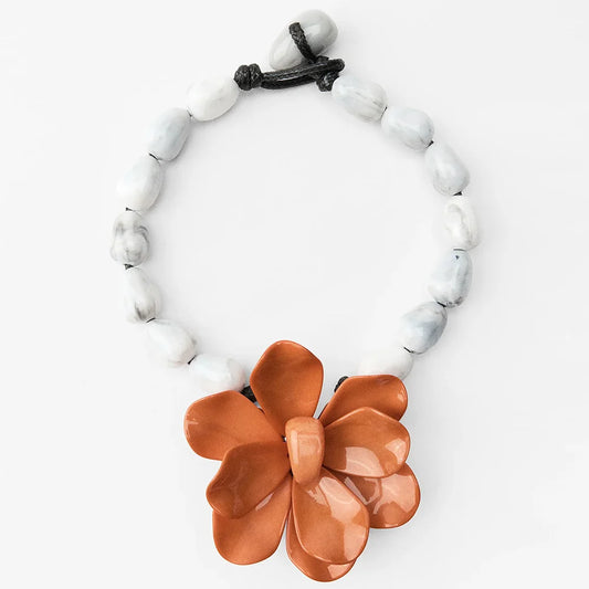 Colar Mwezi – Flores da Savana