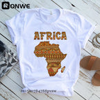 T-shirt “Raízes Africanas” – Mapa Estético Oversized
