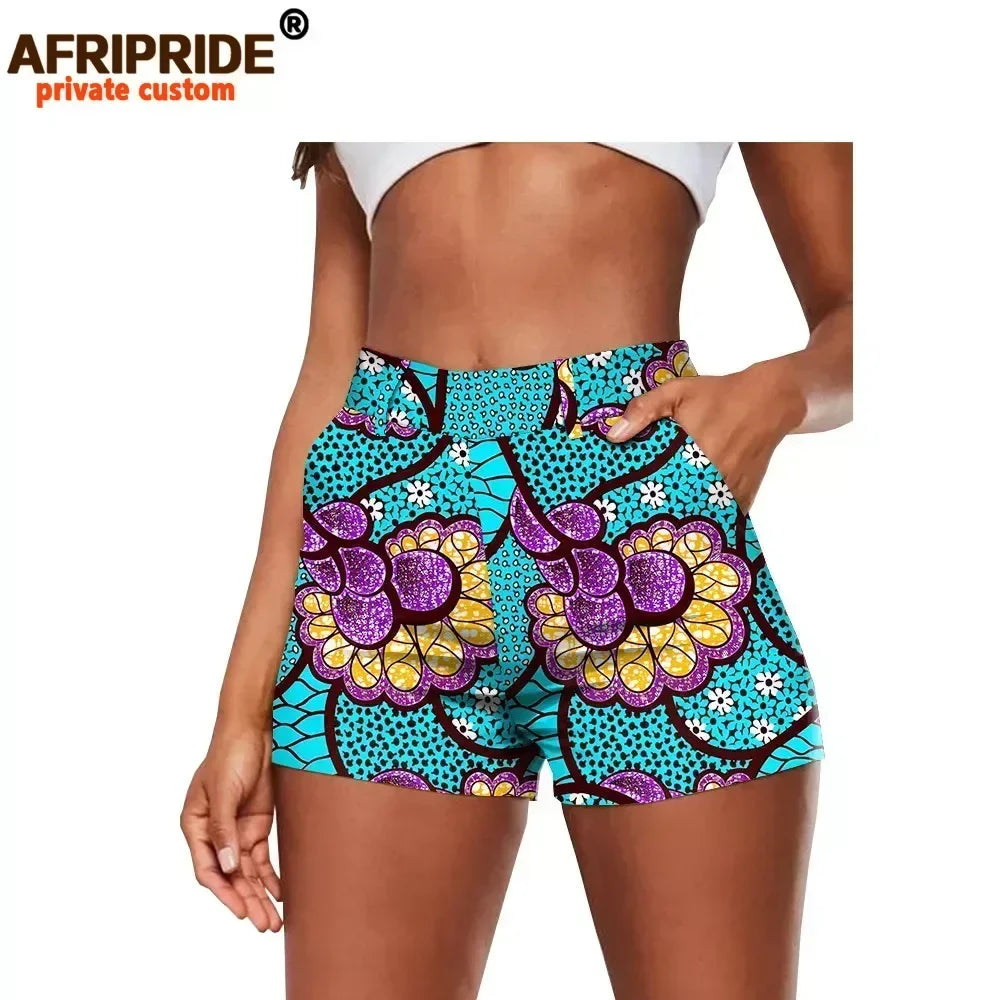 Calções Africanos Ankara – Estilo & Conforto de Verão