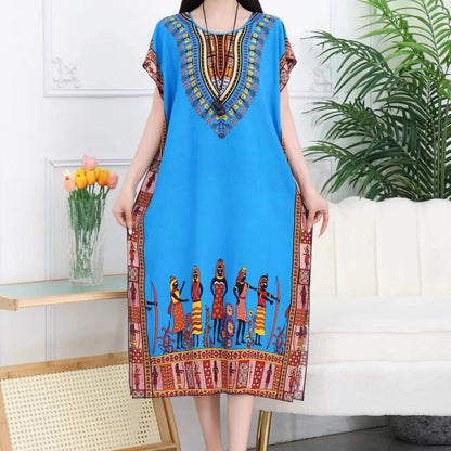 Vestido Boho Estampas africana
