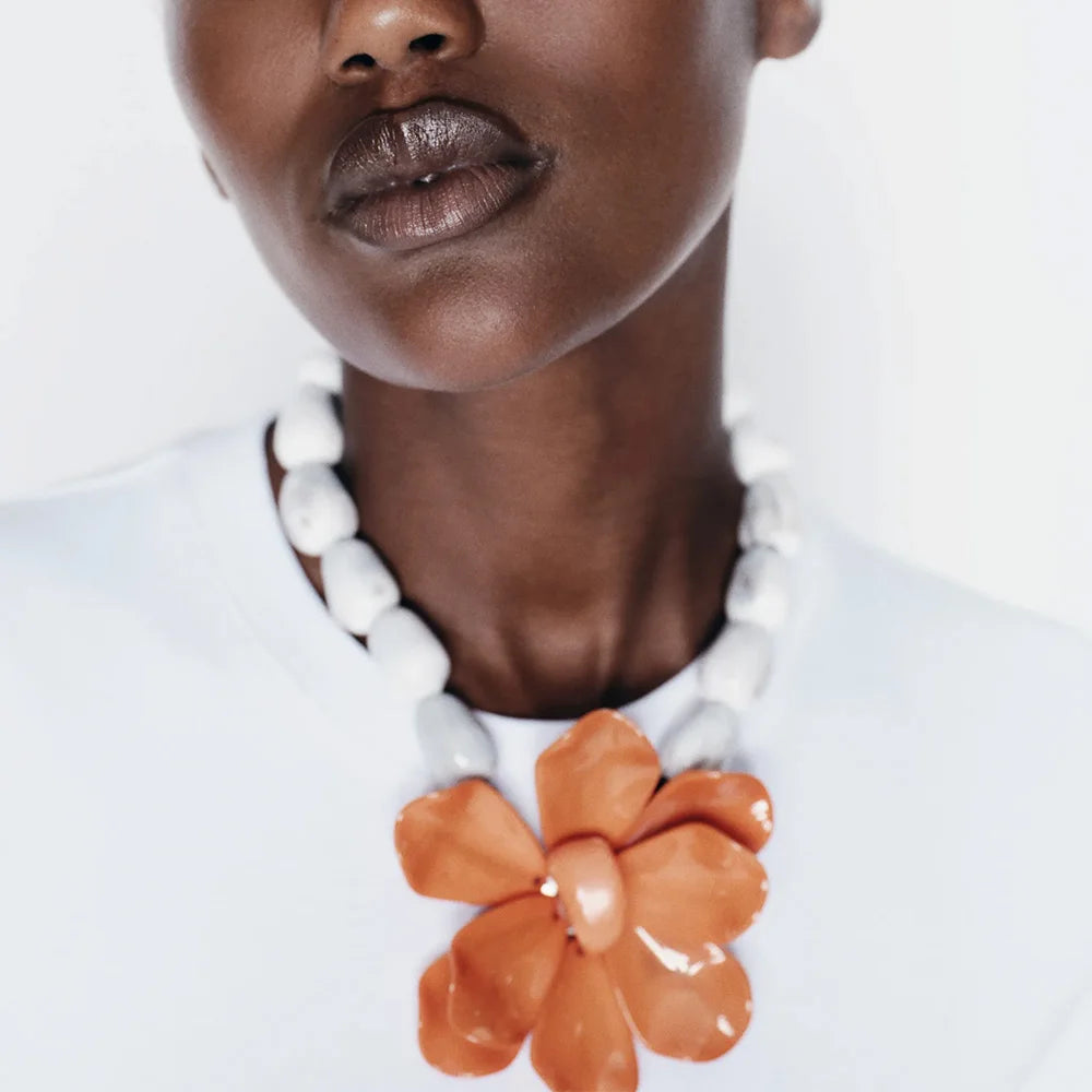 Colar Mwezi – Flores da Savana