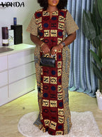 Vestido Afro Chic Plus – Conforto e Estilo