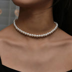 Aihua – Colar Choker de Pérolas Elegantes
