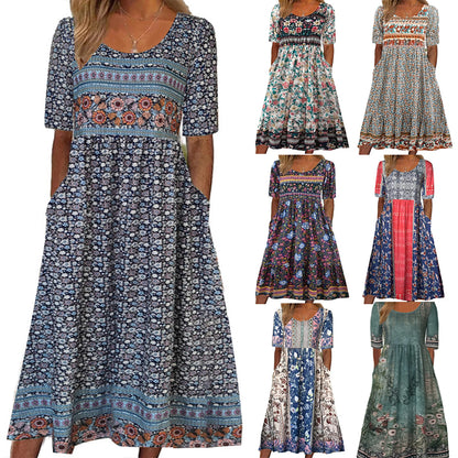 Vestido Aurora Africana