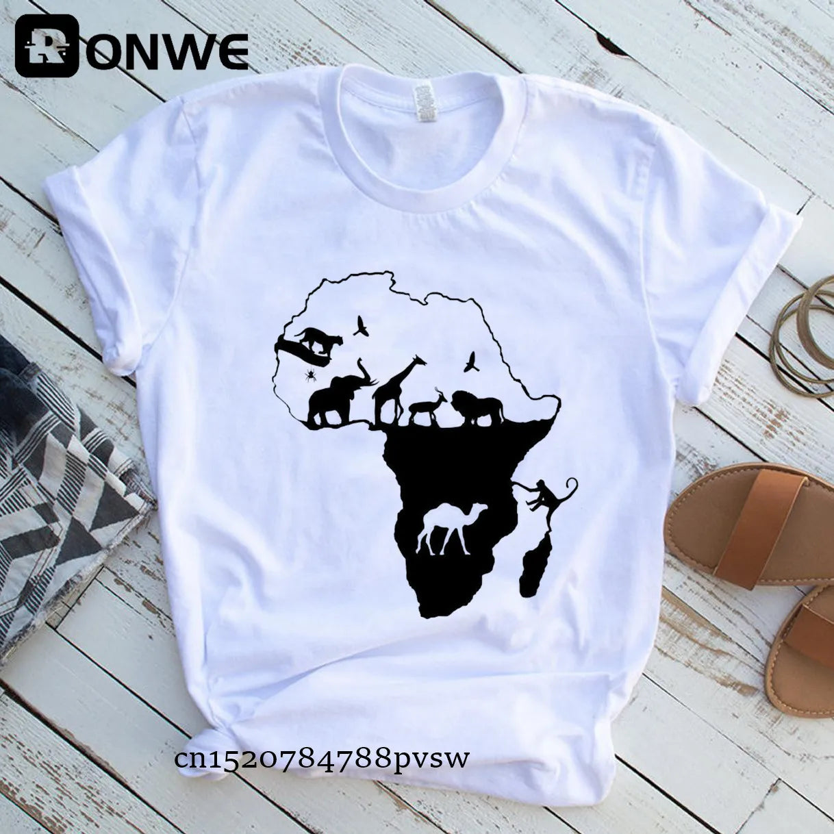 T-shirt “Raízes Africanas” – Mapa Estético Oversized